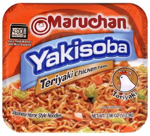 Us - Noodles - Maruchan - Yakisoba - Teriyaki Chicken 3.98oz (112.9g) x 8 Units