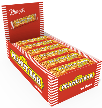 US - Mascot Peanut Bar 1.65oz (47g) x 36 Units