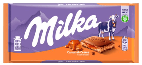 Germany - KRAFT Milka Toffee Caramel Creme 100 g x 23 units (Best Before 20 August,2025)