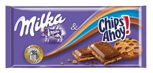 KRAFT Milka Chips Ahoy 100g x 22 units  (BEST BEFORE - JANUARY 07,2026)
