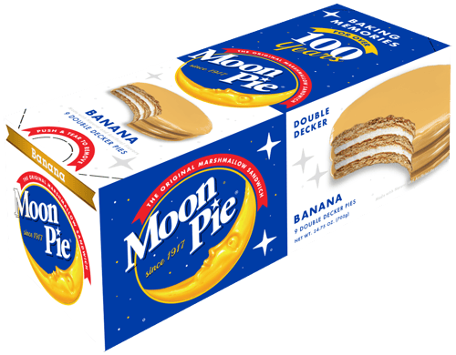 Moon Pie Double Deck Banana 2.75oz(78g) x 9 Units