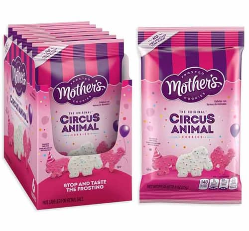US - Mother Circus Animal Cookie 3oz (85g) x 6 units (Best Before July 21,2025)