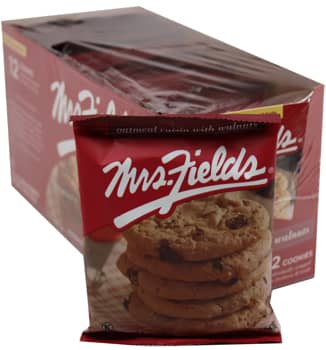 Canada - Mrs. Fields Single Serve - Oatmeal Raisin Nut 60g x 12 units