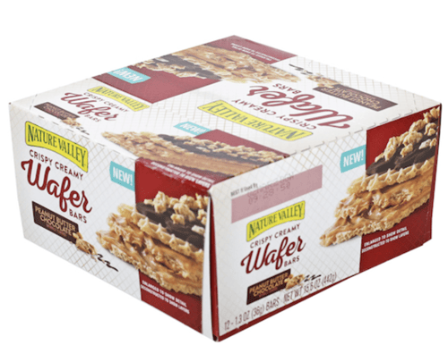 US - Nature Valley - Peanut Butter Chocolate Wafer Bars 1.3oz (36g) x 12 units