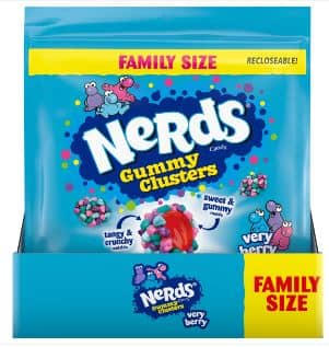 US - Nerds Gummy Clusters Family Size SUB Bag Very Berry 18.5oz(524g) x 5 Bags