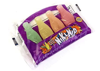 (S1-08) Nik-L-Nip Original Wax Bottles 4 Pak (18 units)