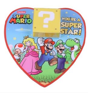 Valentine - Frankford Nintendo Super Mario Surprise Heart Box - 3.17oz(90g) x 5 Units