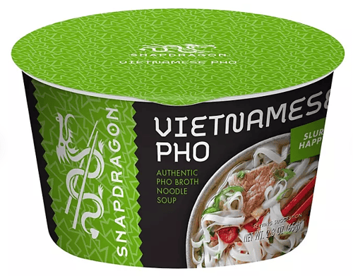 Noodle - Snapdragon Beef Flavoured Pho Broth Noodle Soup Bowl 2.3oz (65g) x 9 units