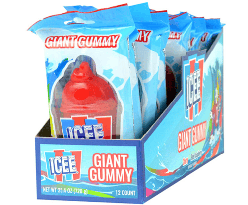 Koko Novelty - ICEE Giant Gummy 60g x 12 units