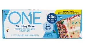 US - Hershey ONE Birthday Cake Flavored Protein Standard Bar 2.12oz(60g) x 12 Units