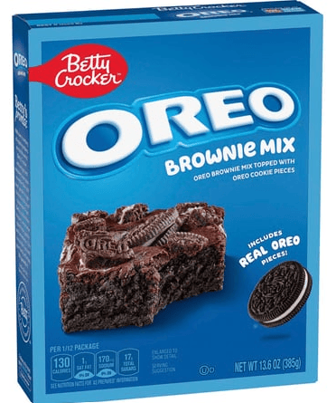 CASE - Oreo Brownie Mix 13.6oz x 5 Units