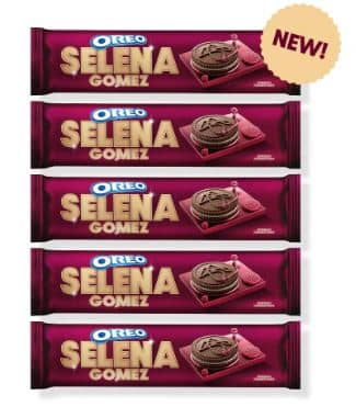 OREO LE Selena Gomez CHOC & CINNAMON COOKIES - 2.04 OZ(58g) x 12 Units