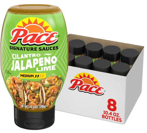 SAUCE - PACE - CILANTRO JALAPENO LIME 10.4oz (296g) x 8 units