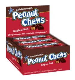 US - Just Born Peanut Chew (6 Piece) ORIGINAL - 2oz (57g) x 24 Units