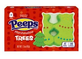 XMAS - 3PK Peeps Marshmallow Trees -1.5 oz (43g) x 24 units