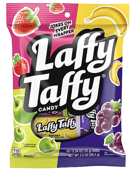 Mexico - Peg - Wonka Laffy Taffy - Assort 3.5oz (99g) x 12 units