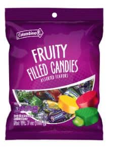 COLOMBIA - Peg Bag - Colombina Fruity Delights 7oz(198g) x 12 Units