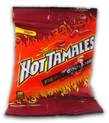Us -  Hot Tamales Peg Bag - 5oz (142g) x 12 units