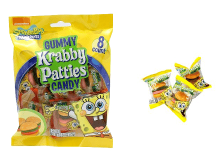 China - PEG BAG - SPONGEBOB KRABBY PATTIES 2.54oz x 12 units