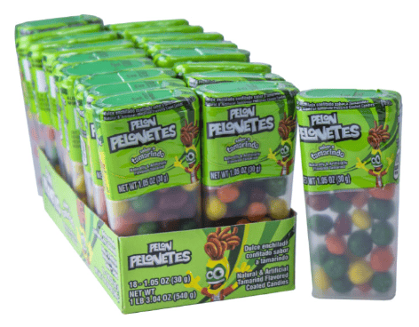 MEXICO -PELON PELO RICO PELONETES TRAY - TAMARIND Flavour 1.05oz (30g) x 18 units