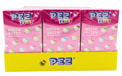 Hungary - Pez - Fizzy - Hello Kitty 30g x 24 Units