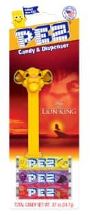 US - Pez Blister - Lion King 30th Anvrsy Assortment x 12 Units
