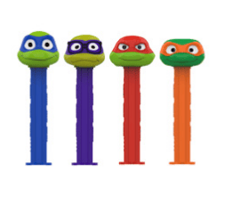 PEZ Blister Pack - TMNT Assortment  .87oz (25g) x 12 Units
