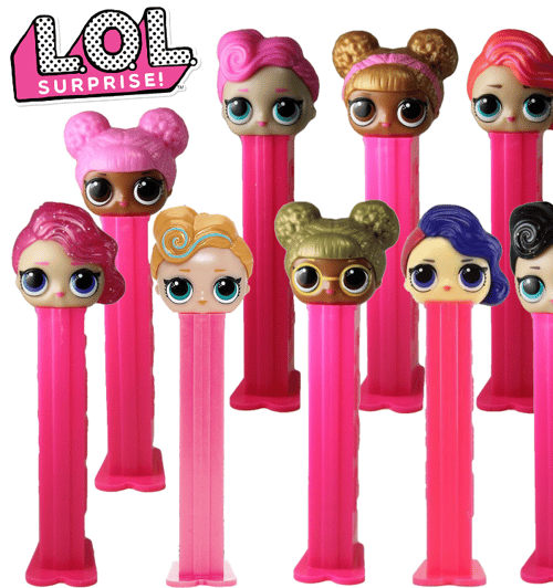 US - Pez Blister - LOL Surprise x 12 units (Displayer May Not Be Included)
