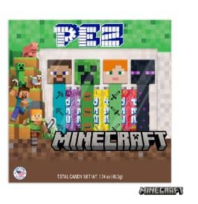 PEZ Minecraft Gift Box (4Disp+6Rolls) x 1 Unit