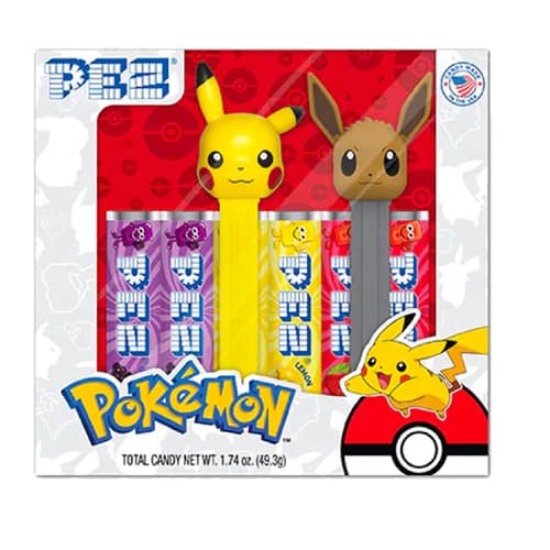 Us - CASE - Pez Twin Pack - Pokemon 1.74 oz x 12 units