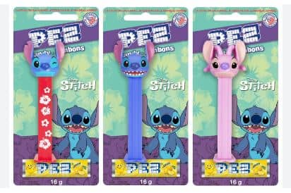 Pez Blister Pack - Stitch Assortment .87oz(25g) x 12 Units