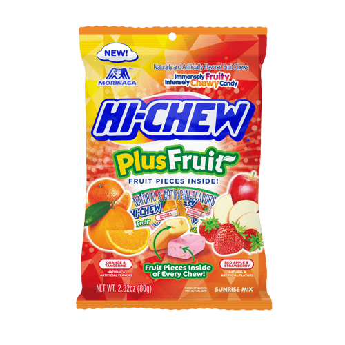 Hi-Chew Bag Plus Fruit Mix 2.82oz (80g) x 6 units