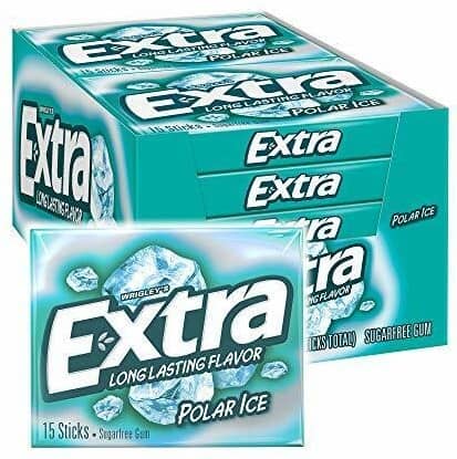 (S1-09) Gum - Wrigley Extra Polar Ice (x10 units)