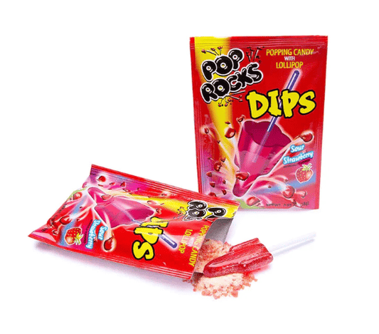 (S1-08) Pop Rocks - Dips - Sour Strawberry x 18 units