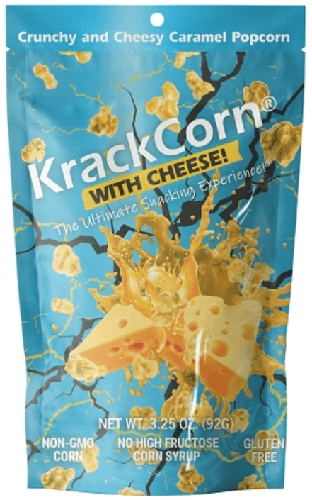 US - Popcorn - Krackcorn - Cheese 3.25oz (92g) x 6 units