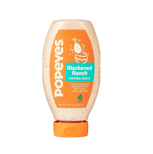 Us - Dipping Sauce - Popeyes - Blackened Ranch 18 fl oz (532 ml) x 1 Unit
