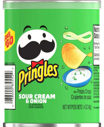 US - Chips - Pringles - Sour Cream & Onion Potato Crisp 1.4oz (40g) x 12 units