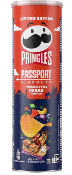 Chips - Pringles - Passport - Turkish Style kebab 5.8oz (165g) x 19 Units