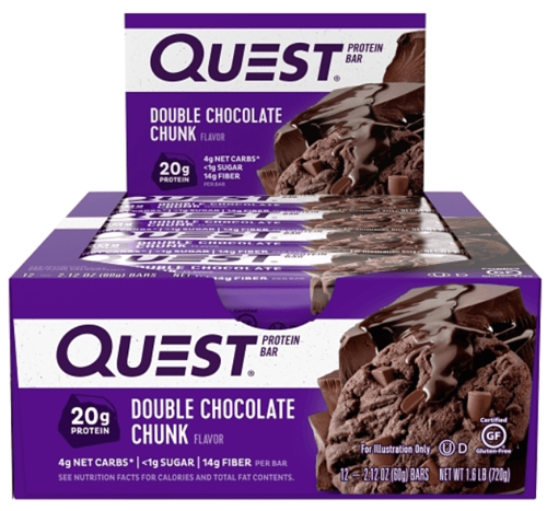 Quest - Protein Bar - Double Chocolate Chunk 2.12oz (60g) x 12 units