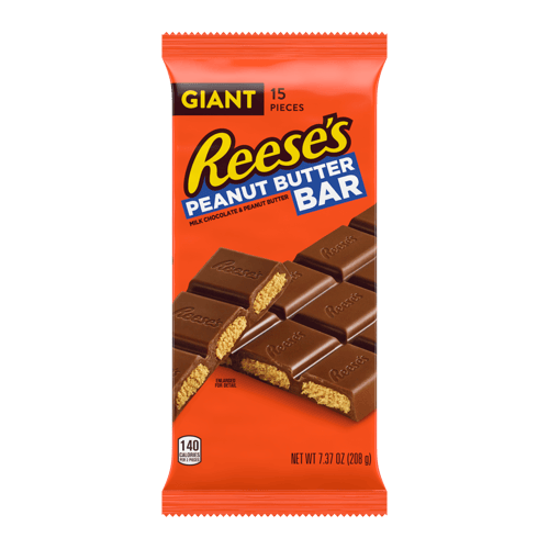 US - Reese Peanut Butter Cup Giant Bar 7.37 oz x 12