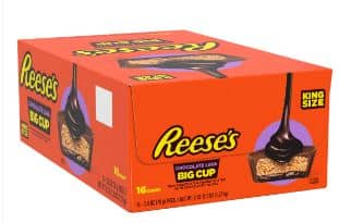 US - REESE Peanut Butter Chocolate Lava BIG CUP - King Size 2.8 oz(79g) x 16 Units