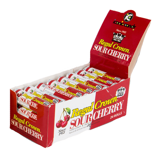 UK - Iconic Regal Crown Rolls - Sour Cherry x 24 units
