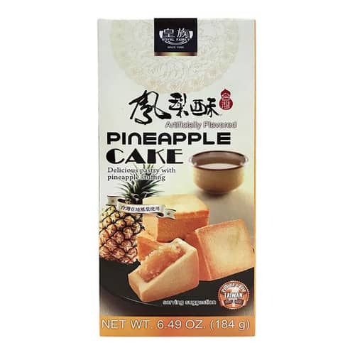 TAIWAN - Royal Family - PINEAPPLE CAKE 6.5oz (184g) x 12 units