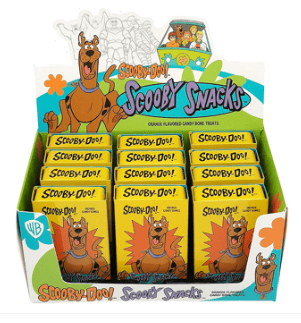 BOSTON AMERICA Scooby Doo Snacks Slider Tin 1oz (28g) x 12 units
