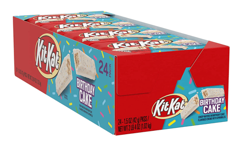 Kit Kat Birthday Cake Standard Size 1.5 oz x 24 units