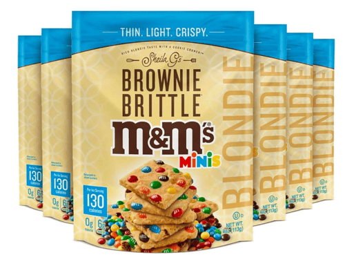 Brownie Brittle - M&M Minis - White Bag 4 Oz (113g) x 6 units