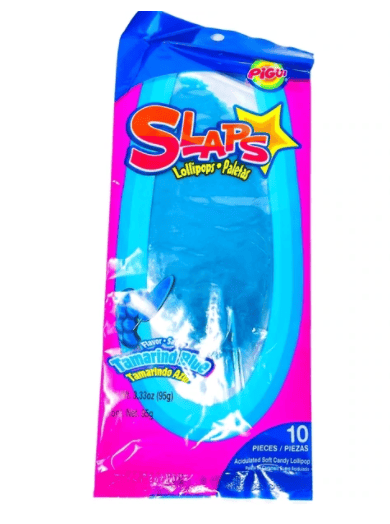 Slaps Candy - TAMARIND Blue 10-Pk 3.33OZ (95g) x 25 units