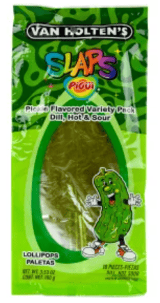 Slaps Candy - Van Holtens Pickle 10-Pk 3.33OZ (95g) x 25 units