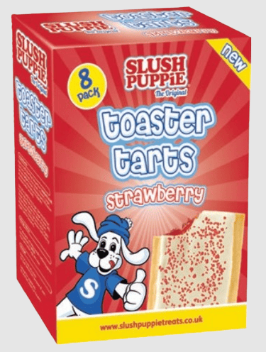 (S4-03)  Netherlands - Slush Puppie - Toaster Tarts - Frosted Strawberry  (8 Toasters)  280g x 1 Box