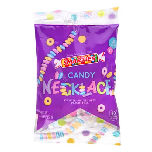 Smarties Candy Necklace 2.90oz(82g) x 12 Bags